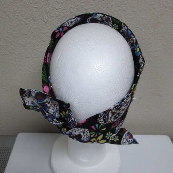 Blinged Out Riding Bandana Grateful Dead Skulls Multi Colored Sparkle&Shine! main image 6